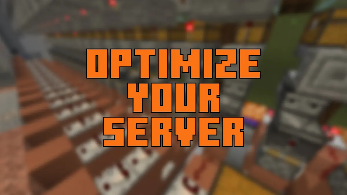How to optimize your Minecraft server