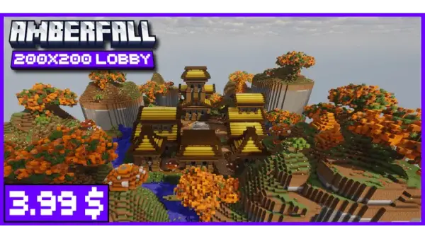 Amberfall | Autumn Minecraft Lobby