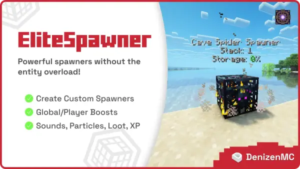 EliteSpawner - UI Based Virutal Spawners
