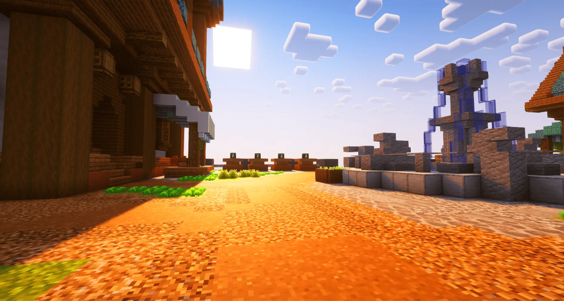 Spawn Skyblock | 300x250 Builds Spawn screenshot 2