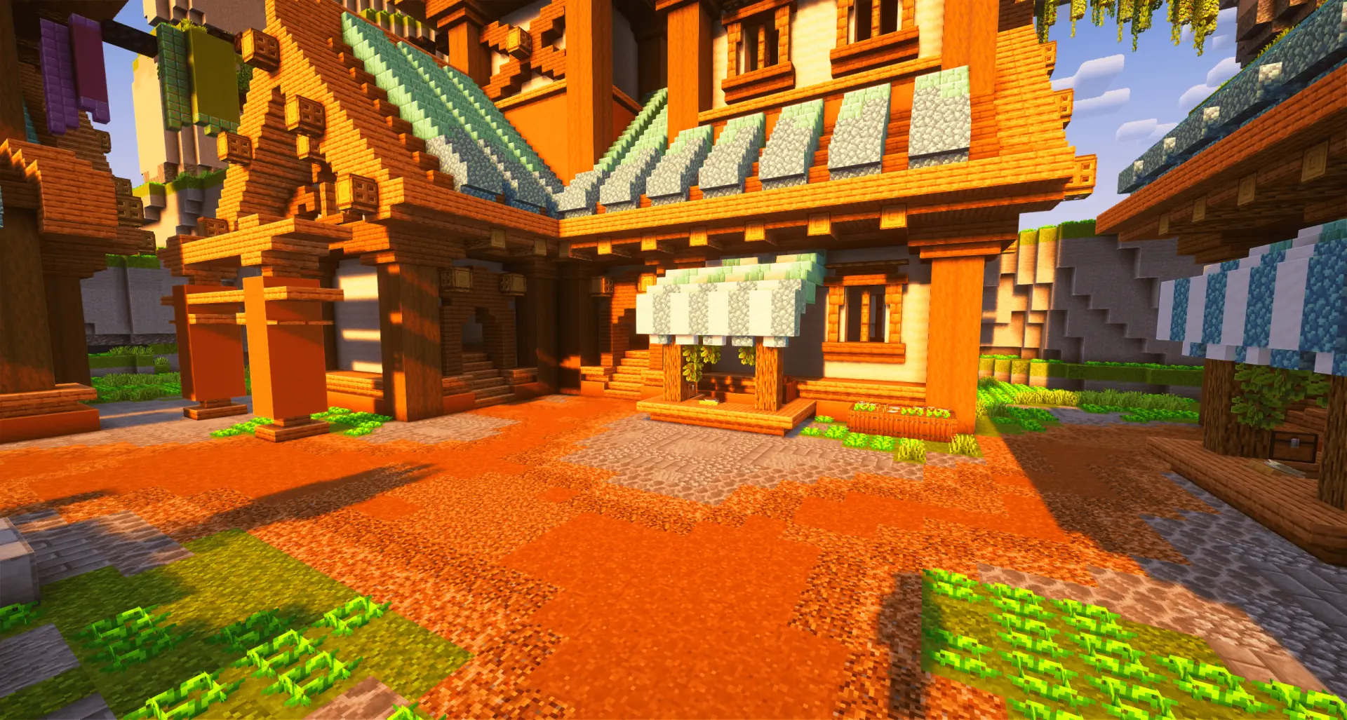 Spawn Skyblock | 300x250 Builds Spawn screenshot 3