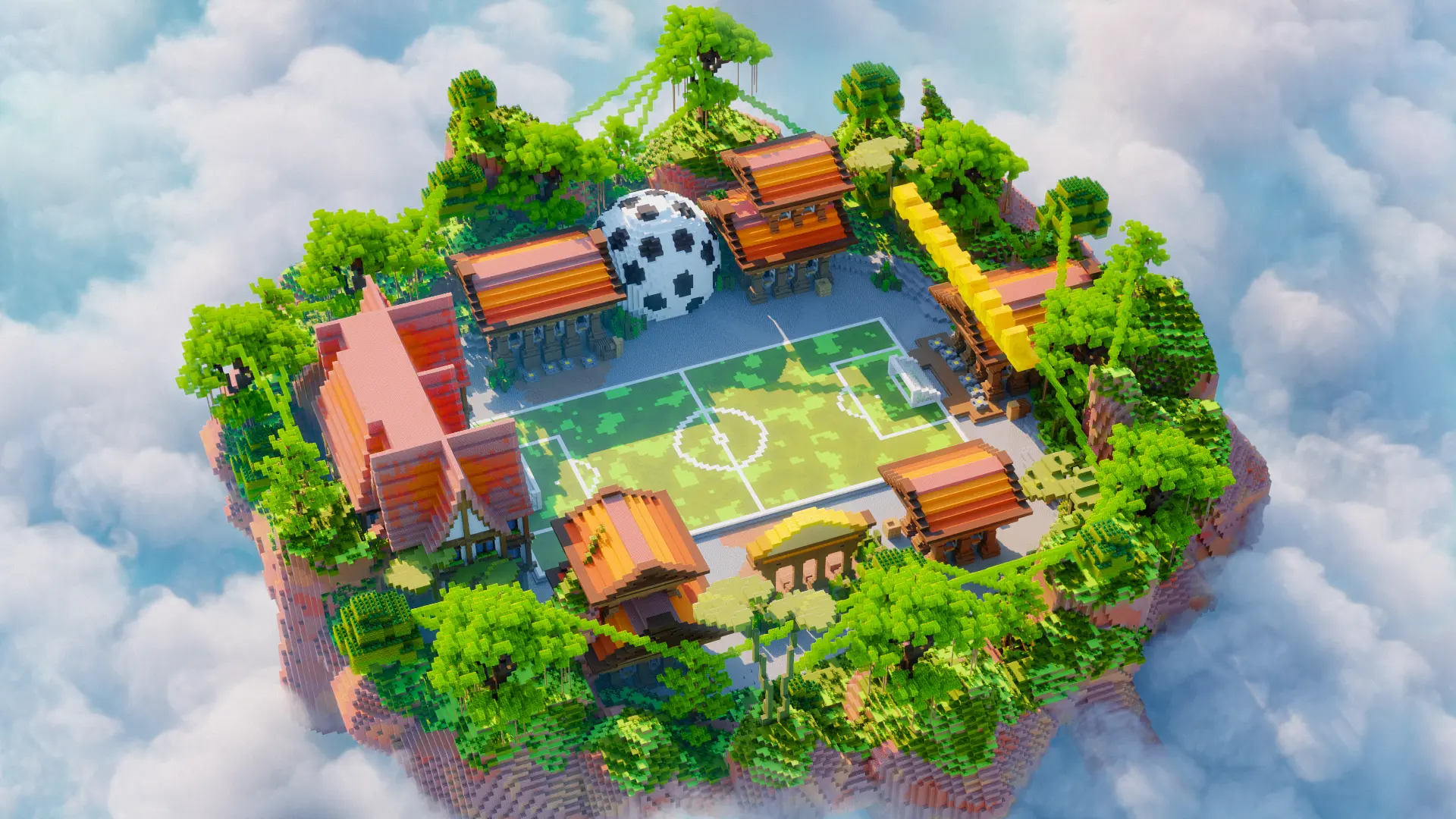 Soccer Lobby | Sports Themed Builds Spawn screenshot 7