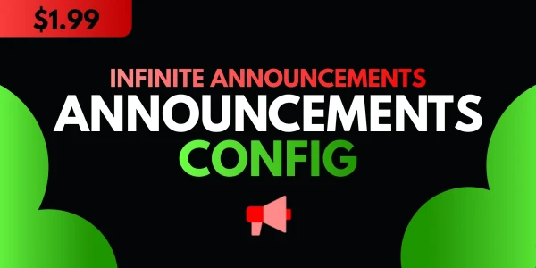 Announcements Config | 5+ Languages
