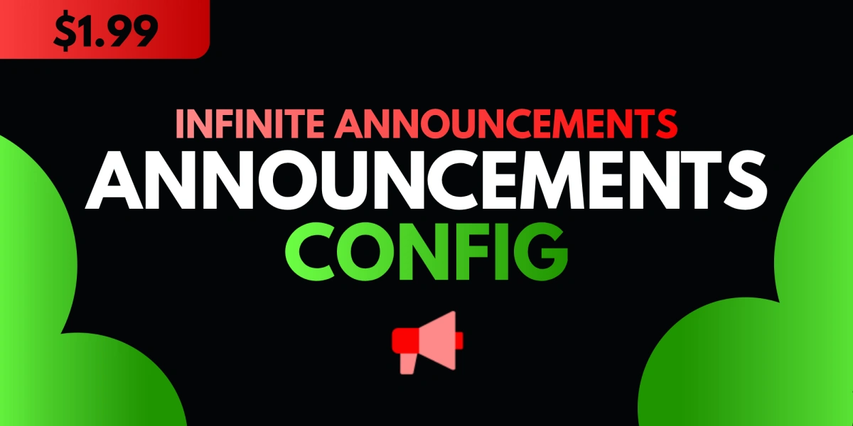 Announcements Config | 5+ Languages