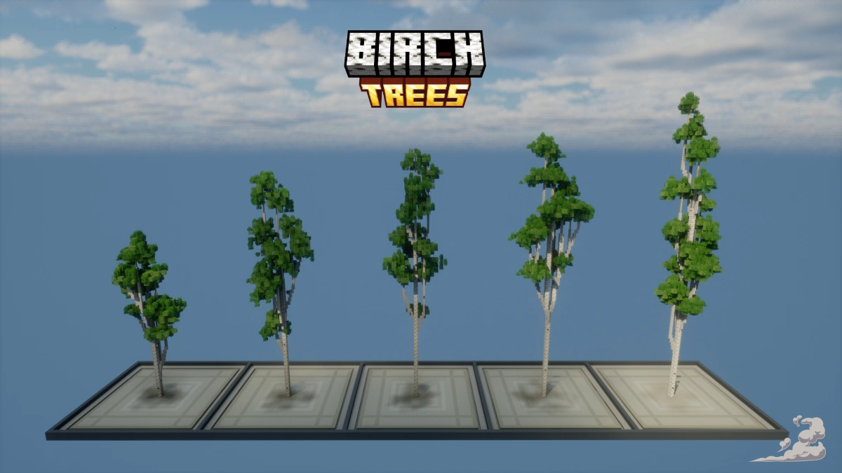 DustyBuilds | Birch Trees | Component
