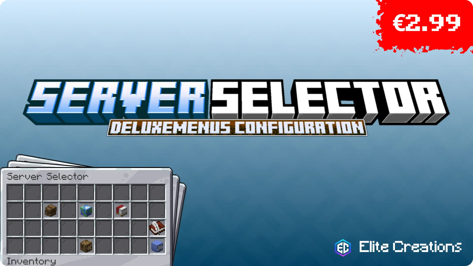 Server Selector - Config for DeluxeMenus