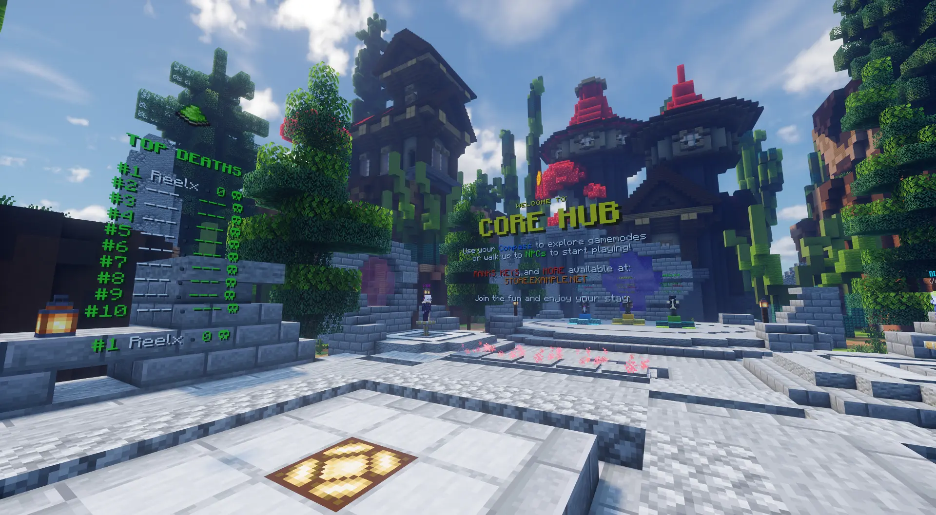 CORE HUB - Easy & Premium Server Setup Server setups Lobby/Hub screenshot 1