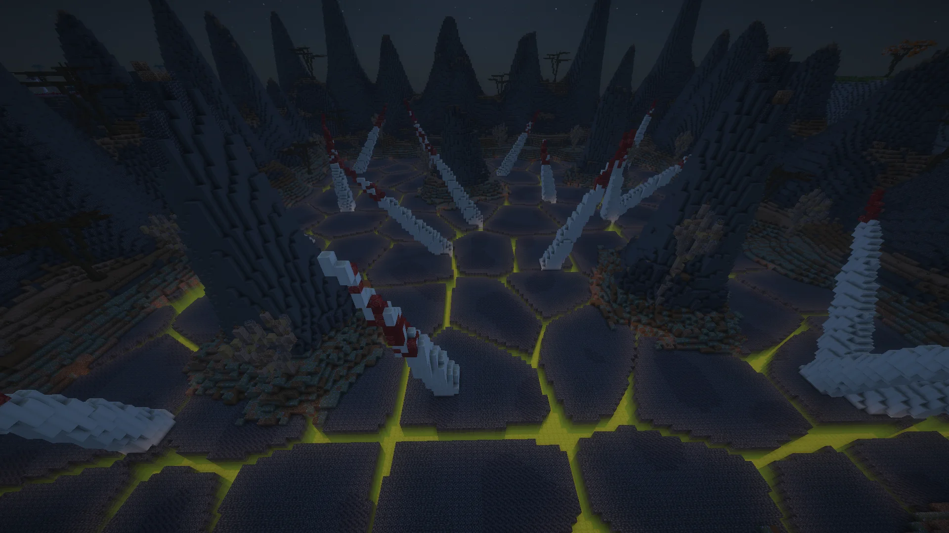 4 Halloween Crystal PvP Maps - 300 x 300 Builds Arena screenshot 3