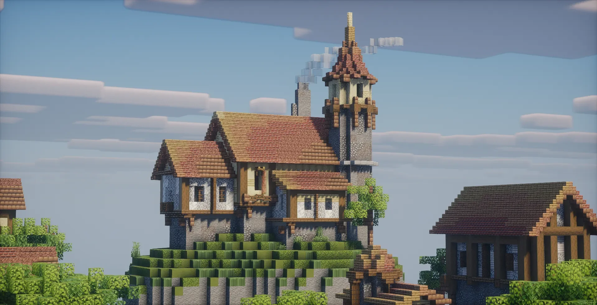 Green Medieval Spawn | 200x200 Builds Spawn screenshot 6