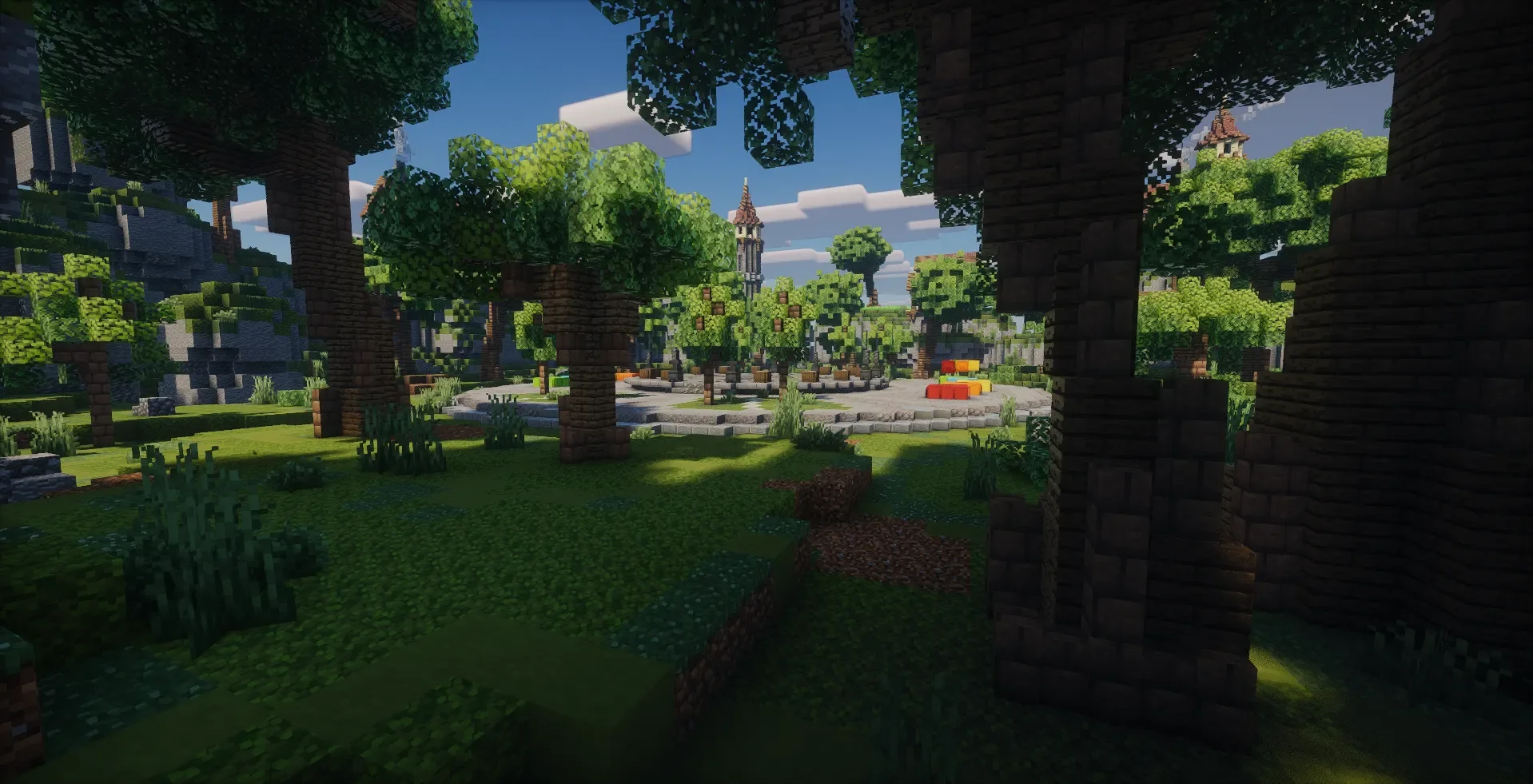 Green Medieval Spawn | 200x200 Builds Spawn screenshot 7