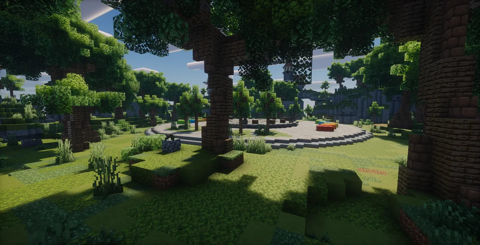 Green Medieval Spawn | 200x200 Builds Spawn screenshot 3