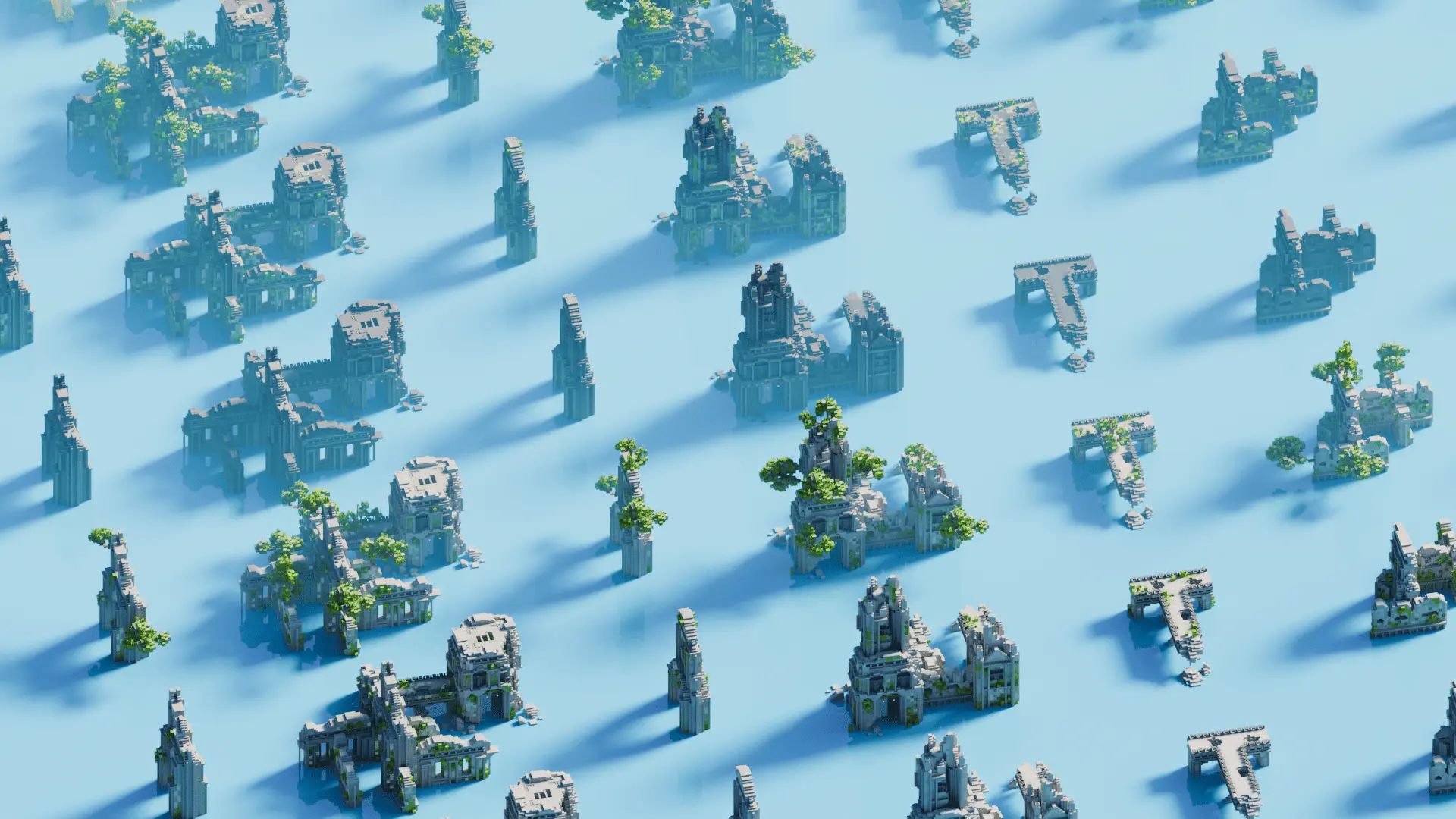Asset pack | 700+ | Ruins Builds Pack screenshot 3