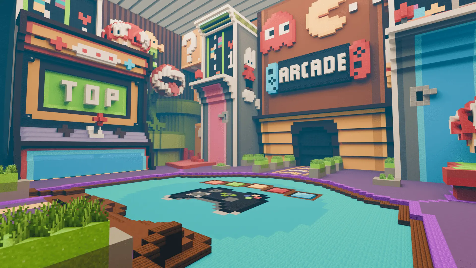 Lobby | 100X100 | TopToArcade Builds Spawn screenshot 3