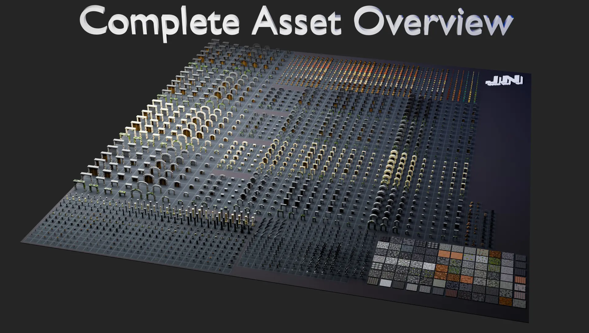 JN Dungeon Assets - Vol 1 Builds Asset screenshot 1
