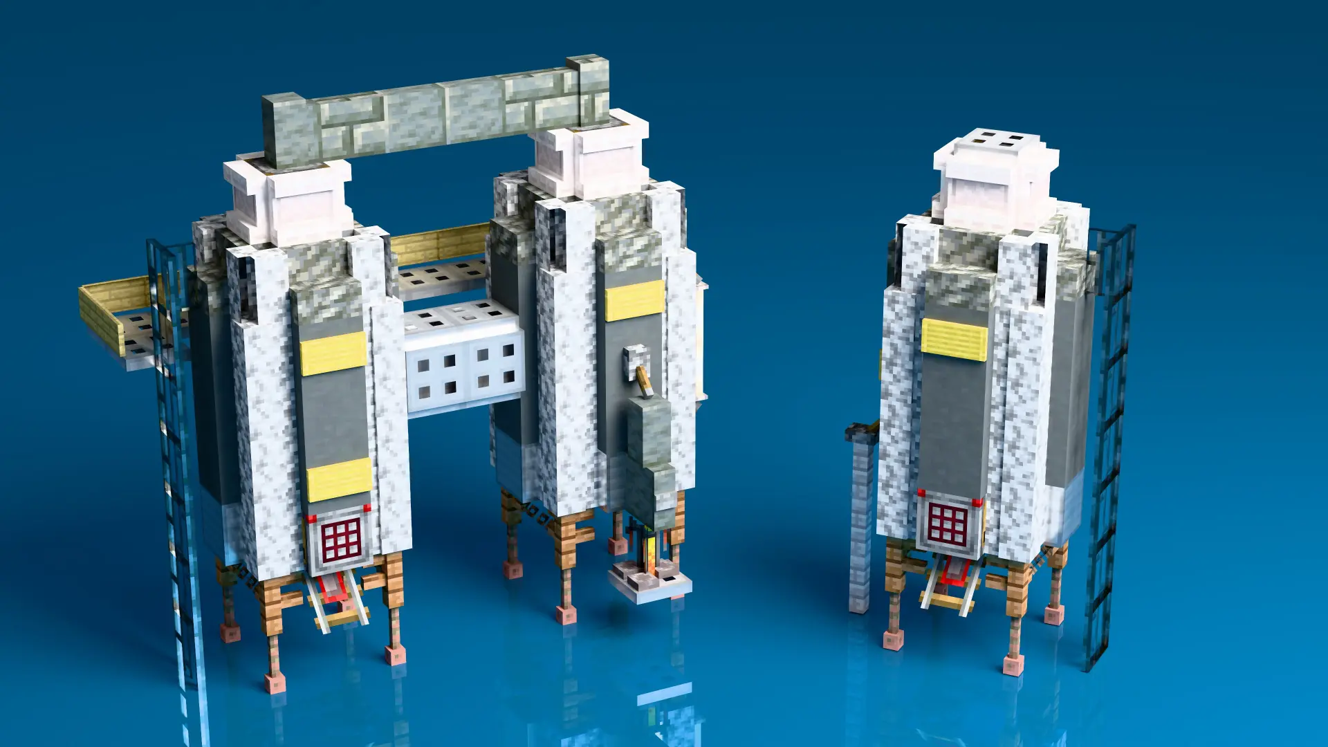 JN Sci-Fi Assets Vol 1 Builds Asset screenshot 5