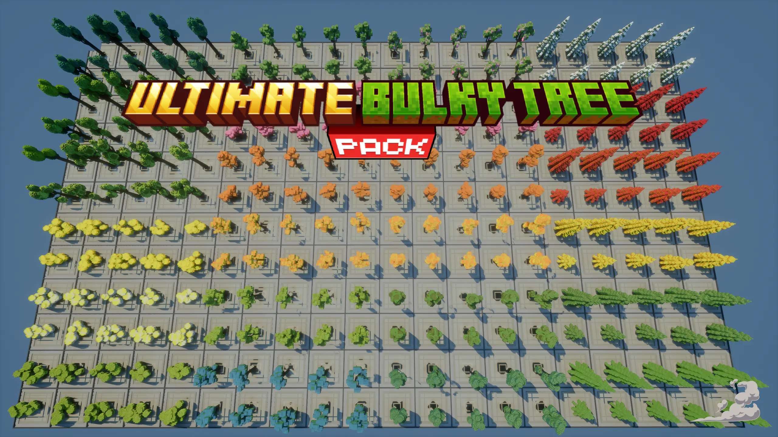 DustyBuilds | Bulky Trees | Pack 200+