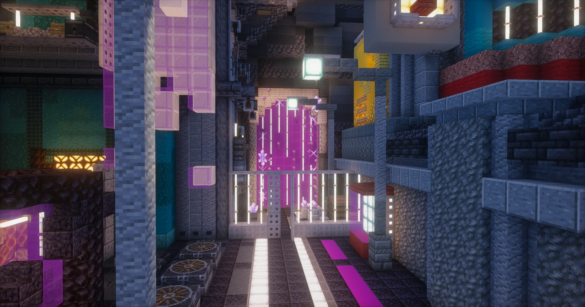 DonutSMP Style Spawn - Quantum City Builds Spawn screenshot 8