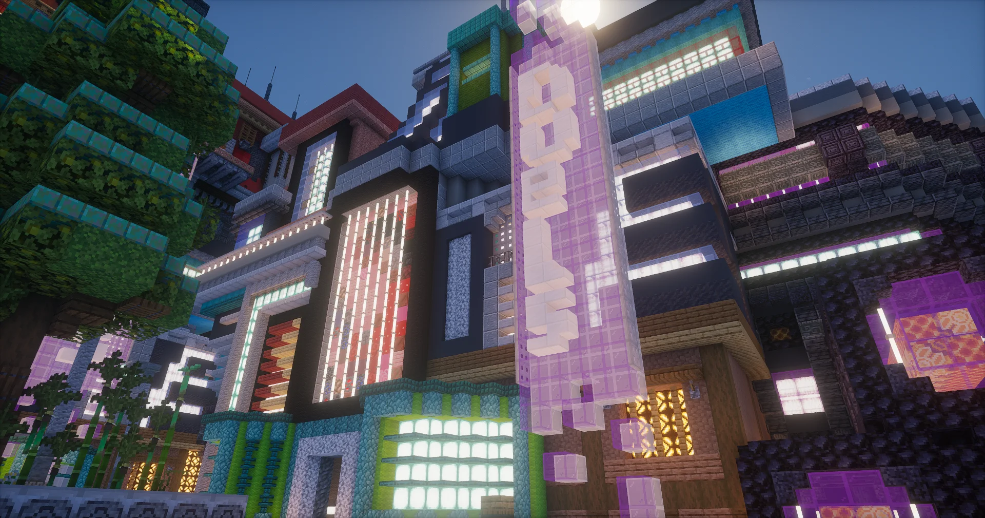 DonutSMP Style Spawn - Quantum City Builds Spawn screenshot 7