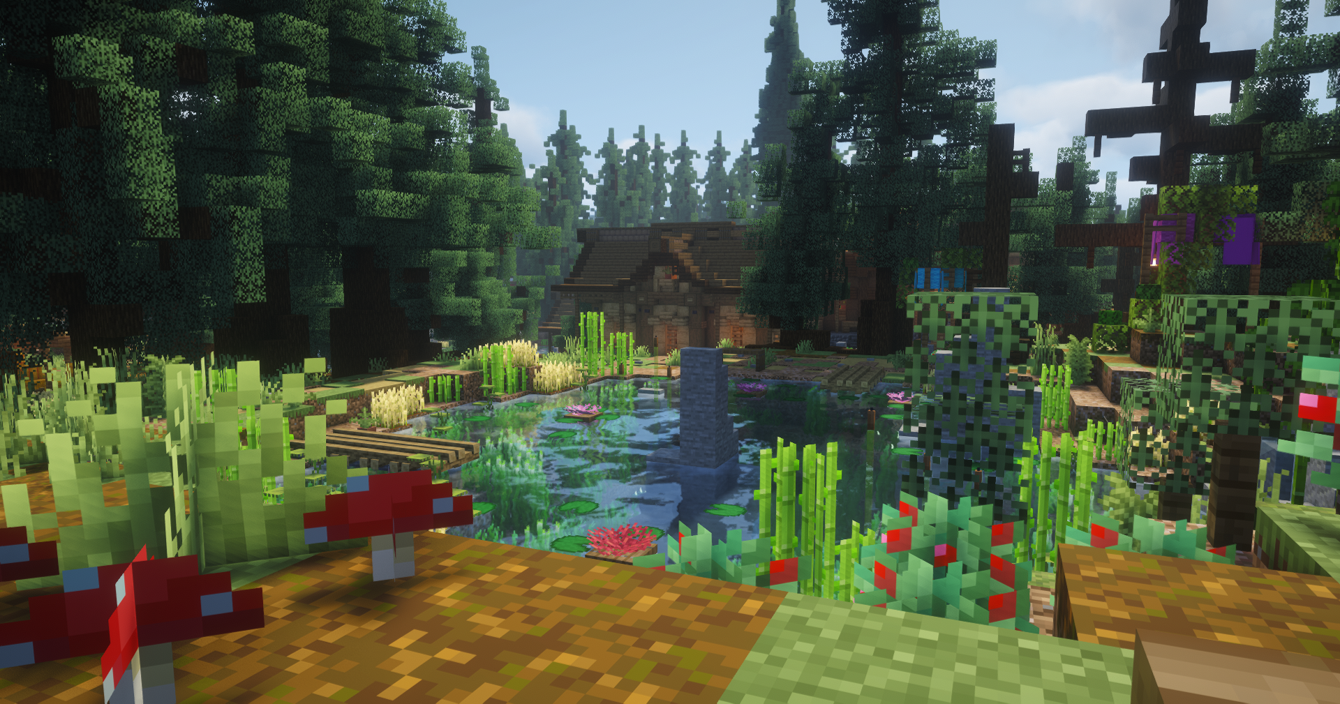 Fishing map - Seven Lakes Village Builds Terrain screenshot 3