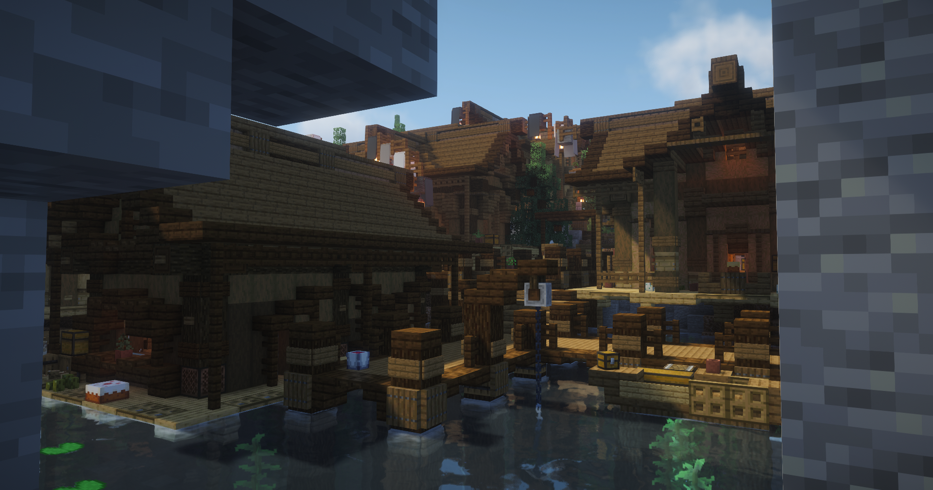 Fishing map - Seven Lakes Village Builds Terrain screenshot 1