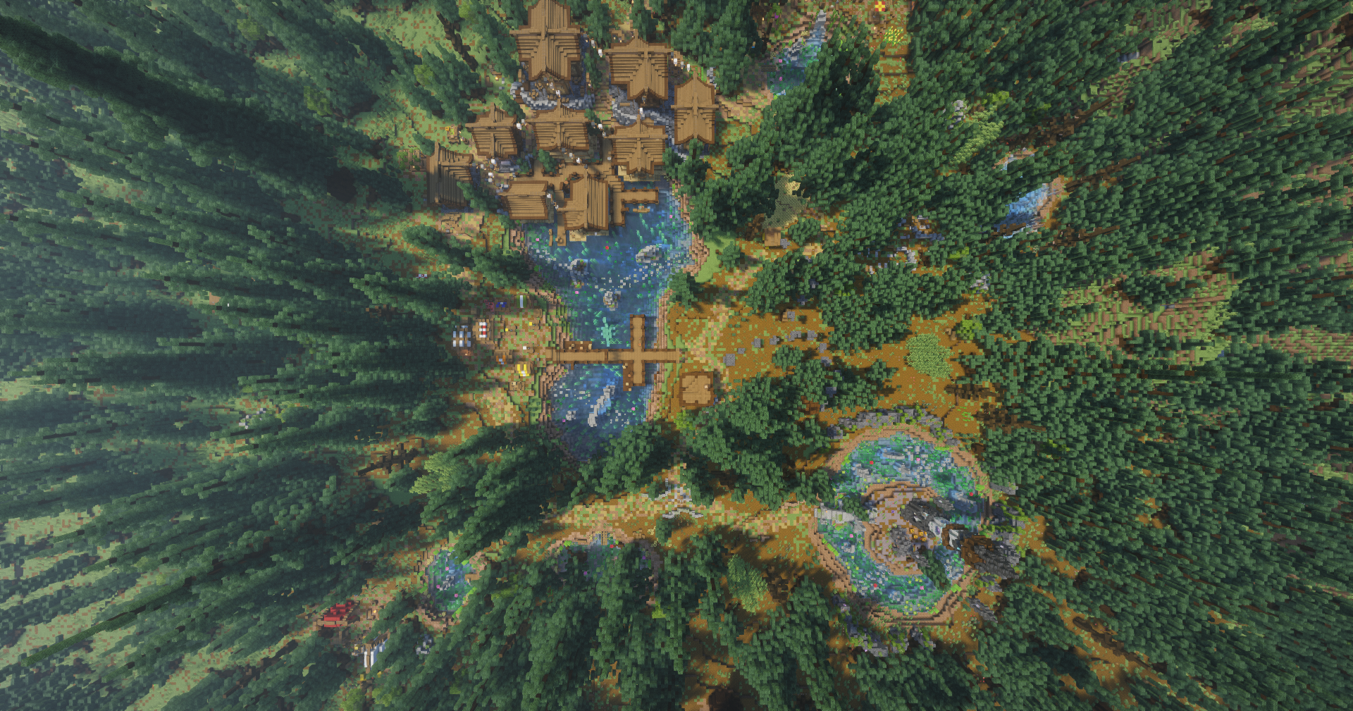 Fishing map - Seven Lakes Village Builds Terrain screenshot 9