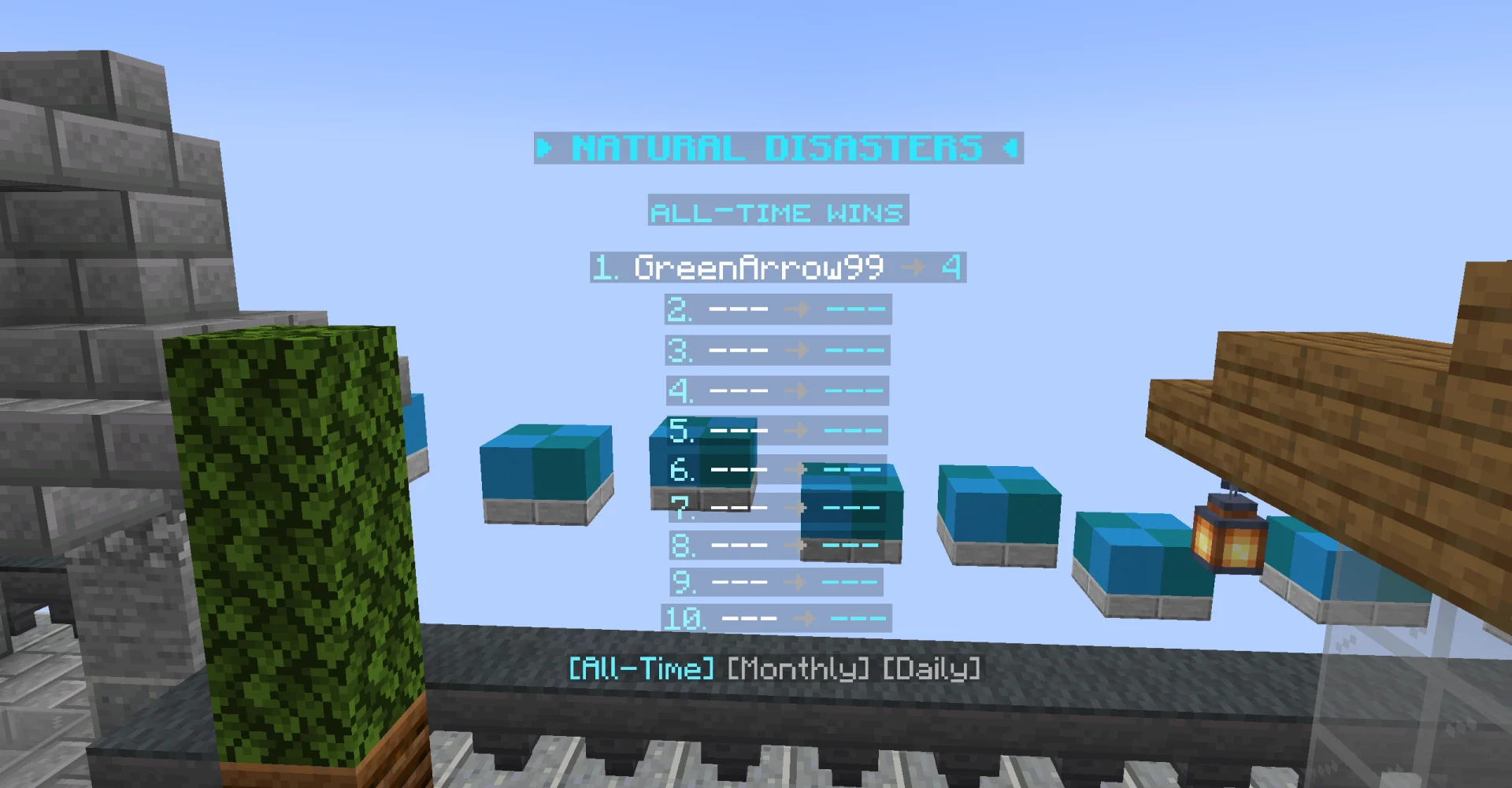 Natural Disasters Setup | Modern Series Server setups Minigame screenshot 1