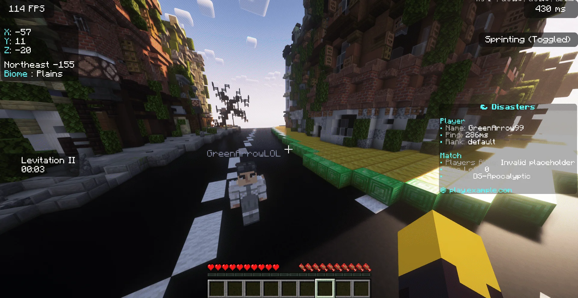 Natural Disasters Setup | Modern Series Server setups Minigame screenshot 4