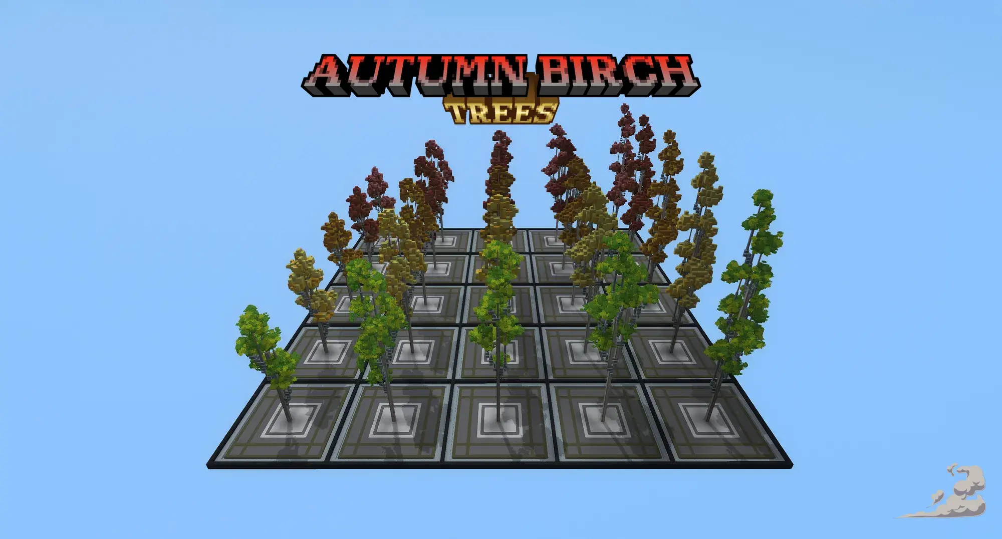 DustyBuilds | Autumn Birch Tree | Pack
