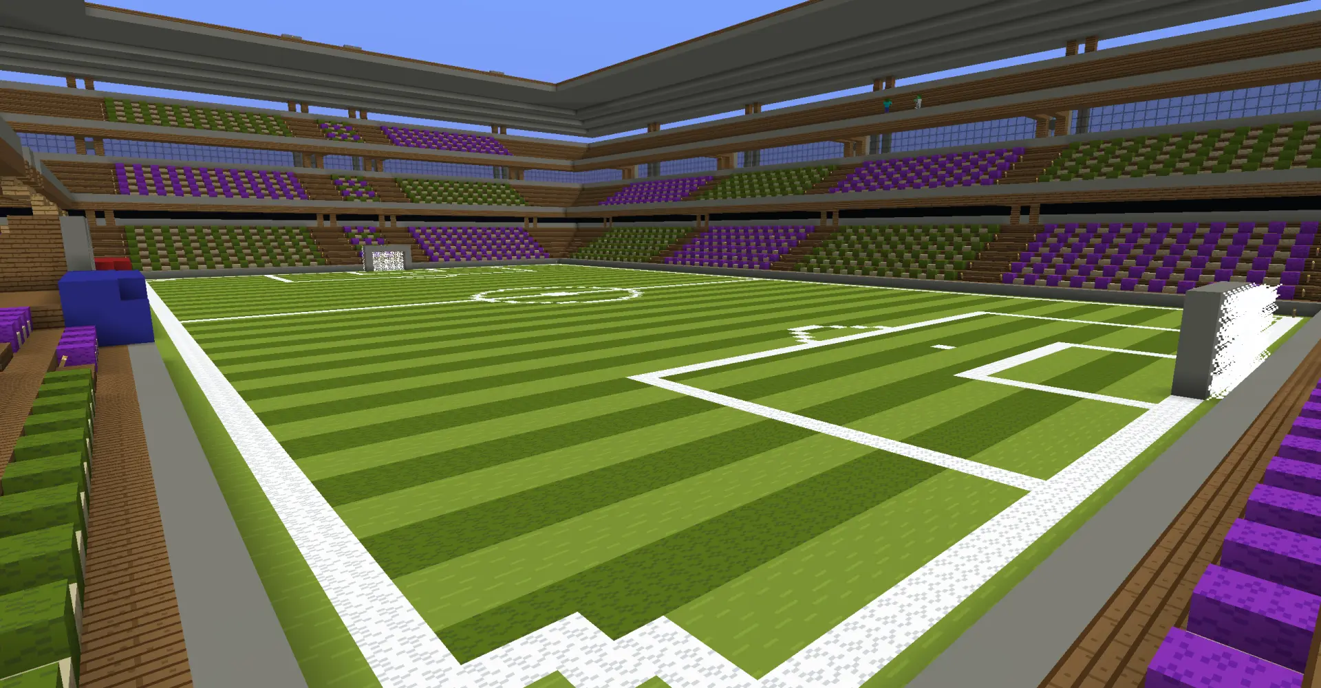 Soccer Stadium | Modern Themed Builds Arena screenshot 1