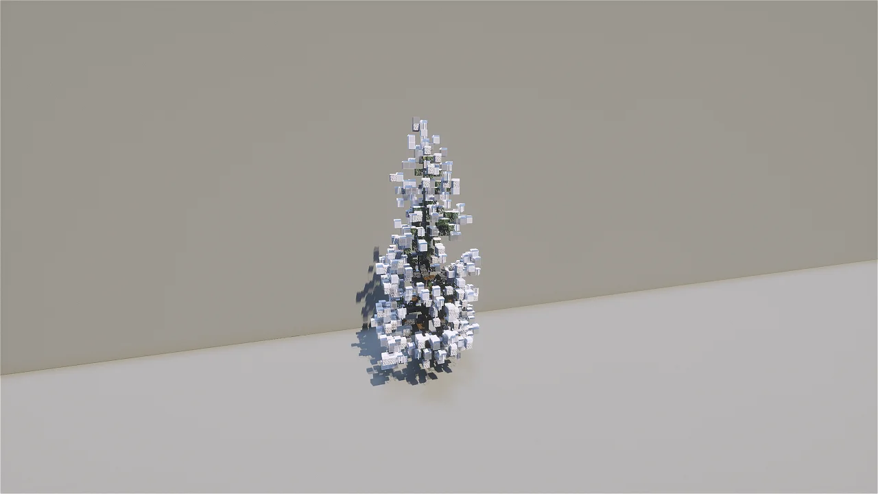 DustyBuilds | Snowy Tree Pack | Asset Builds Pack screenshot 3