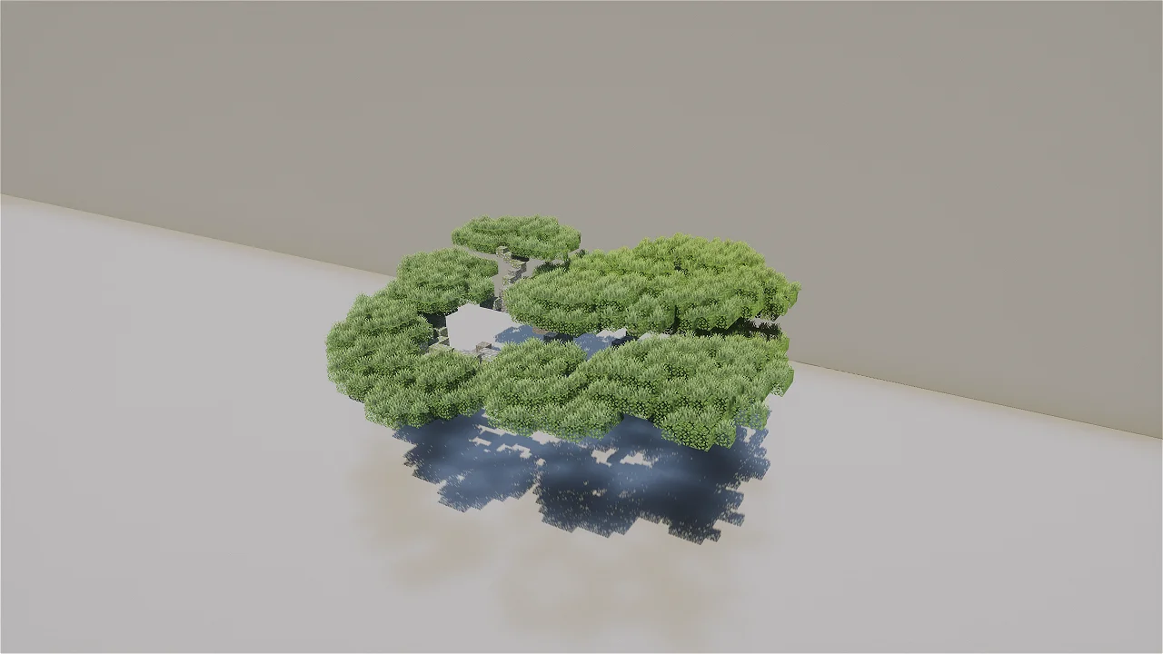 DustyBuilds | Acacia Tree Pack | Asset Builds Pack screenshot 3