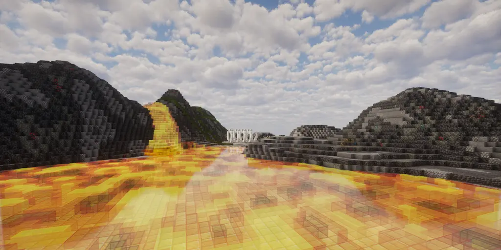 Stone Hollow | Minecraft PvP Dungeon Builds Dungeon screenshot 9