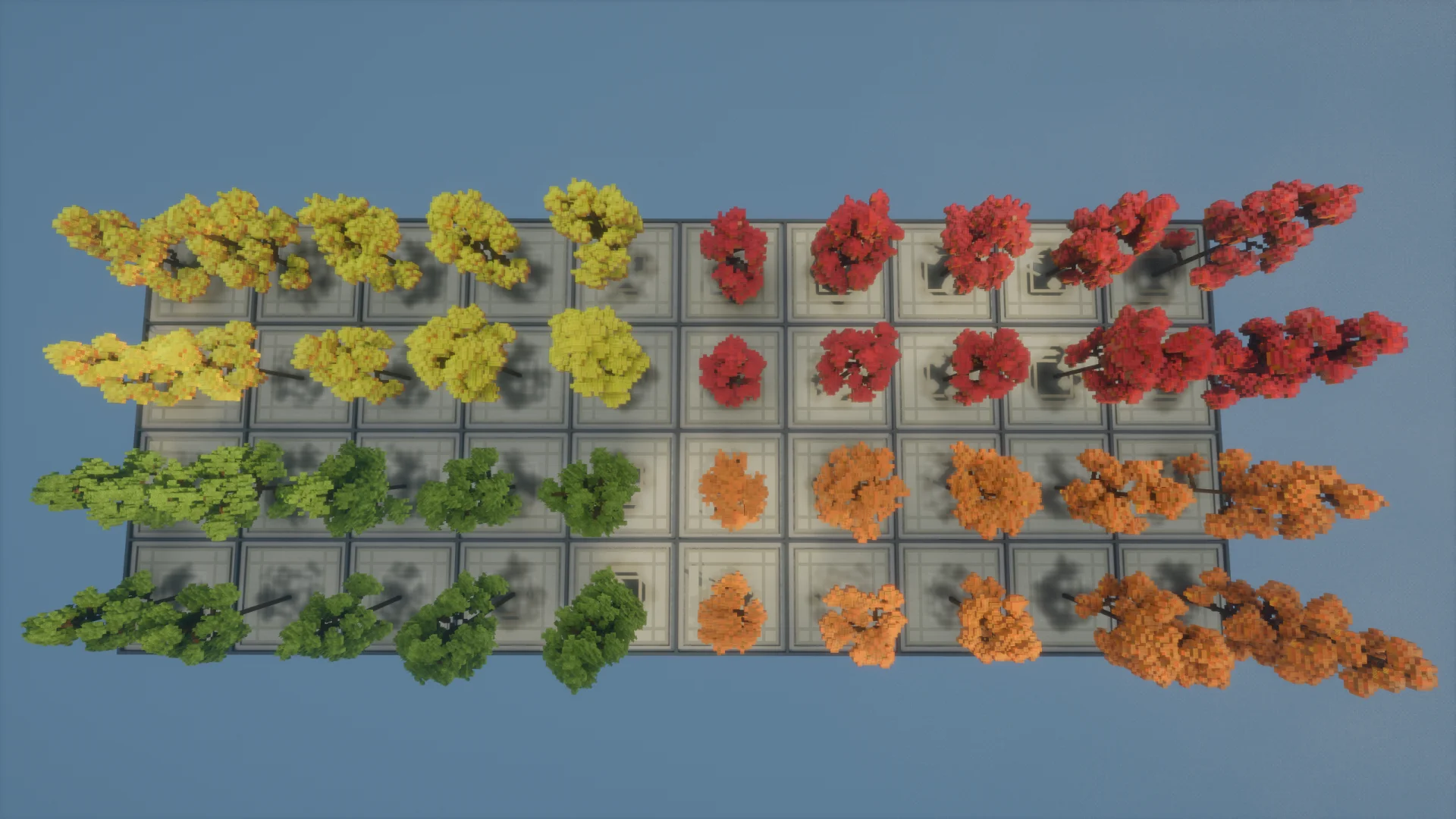 DustyBuilds | Autumn Oak Tree | Pack | Builds Pack screenshot 1