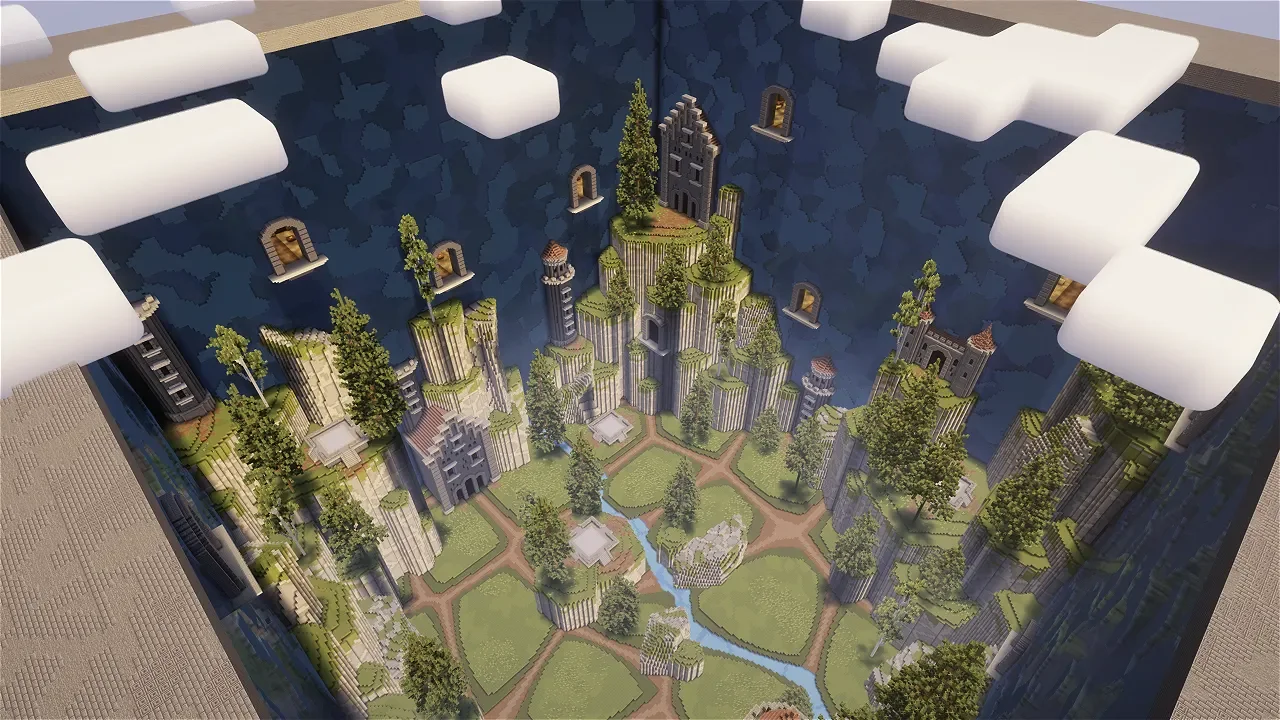 DustyBuilds | Castle BoxPvP | Map Builds Arena screenshot 2