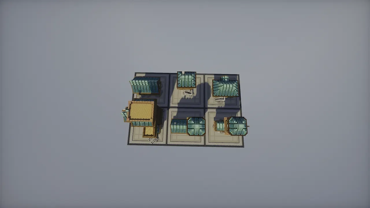 DustyBuilds | Blue Magical Houses | Pack Builds Asset screenshot 7