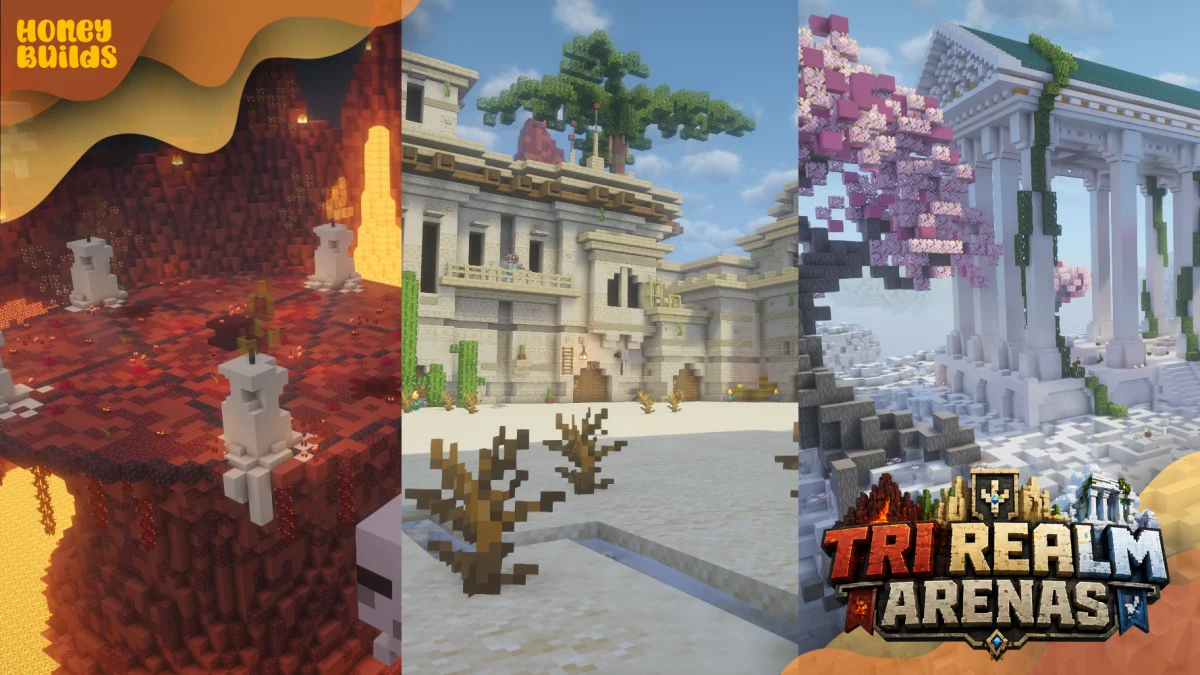 Tri-Realm PvP Arenas