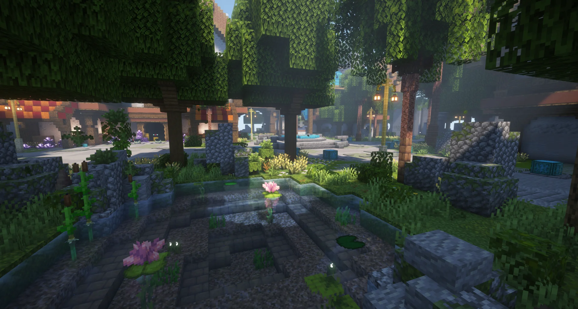 SMP - Cyan Blue SPAWN -150x150- Builds Spawn screenshot 2