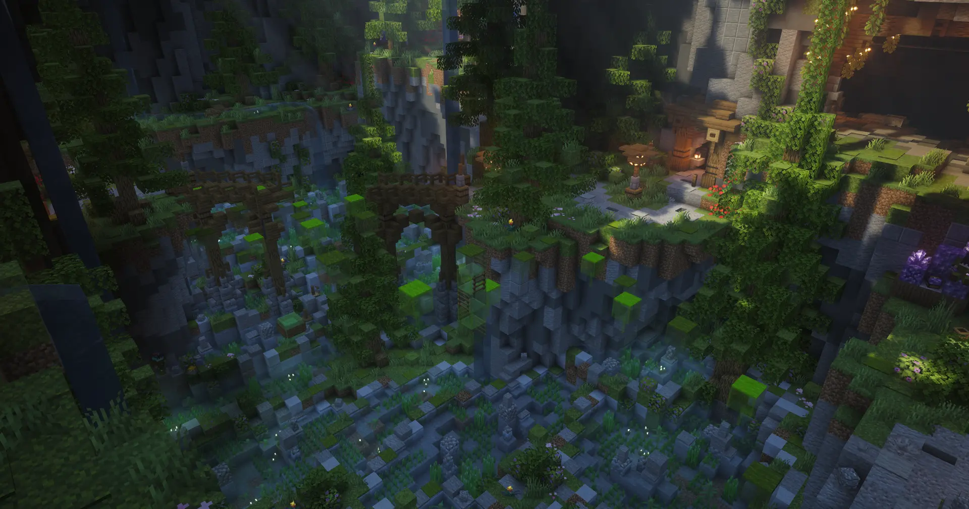 Easy Chasm Parkour Course