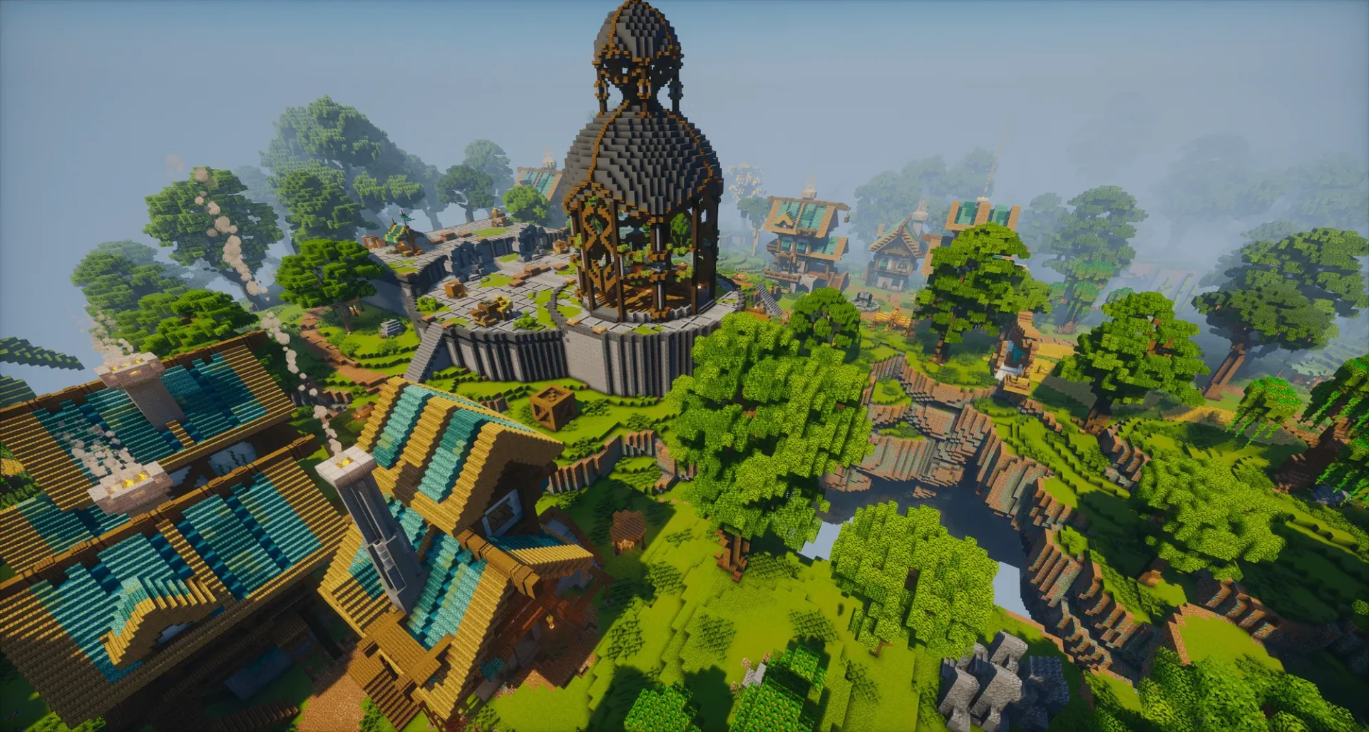 Medieval Fantasy Lobby | 300x300 Builds mcworld screenshot 4