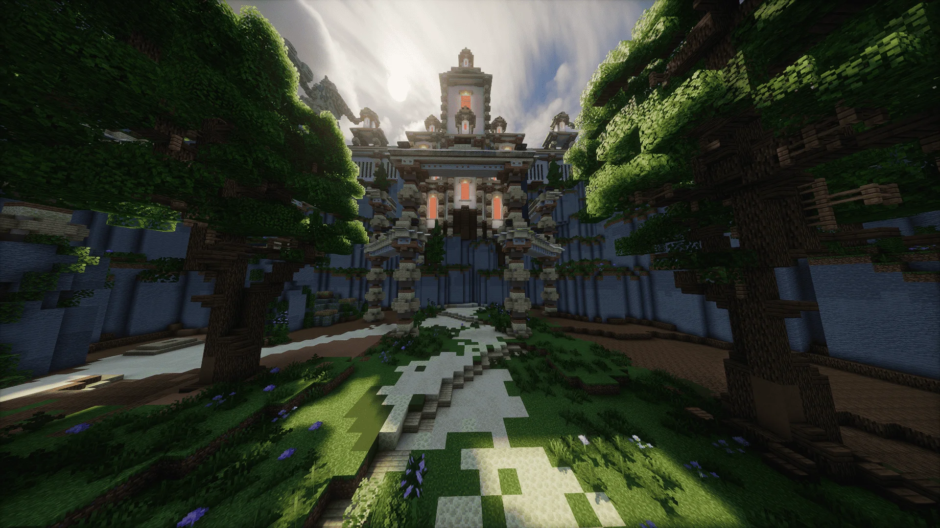Fantasy Lobby | 200x200 Builds mcworld screenshot 2