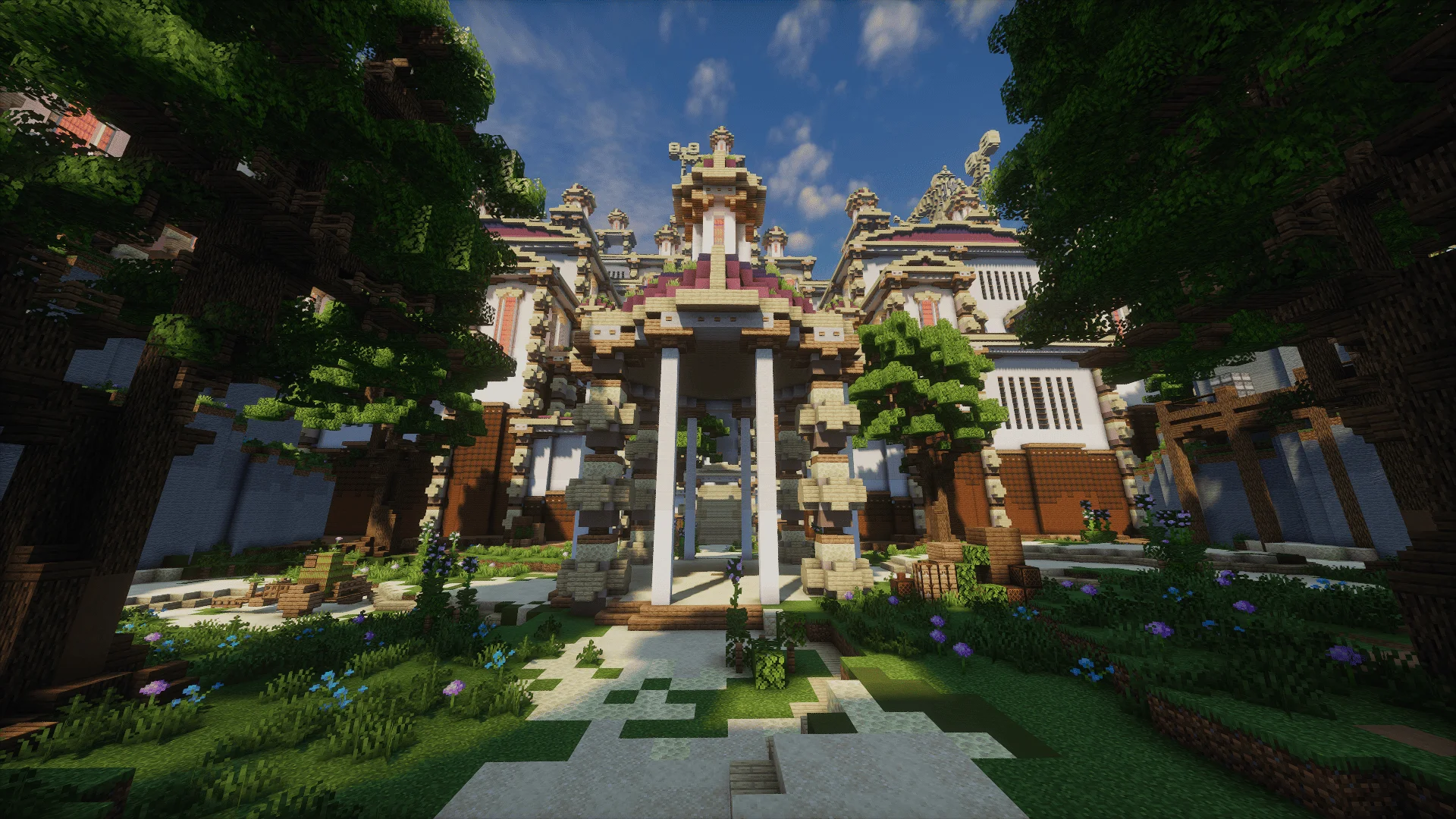 Fantasy Lobby | 200x200 Builds mcworld screenshot 4