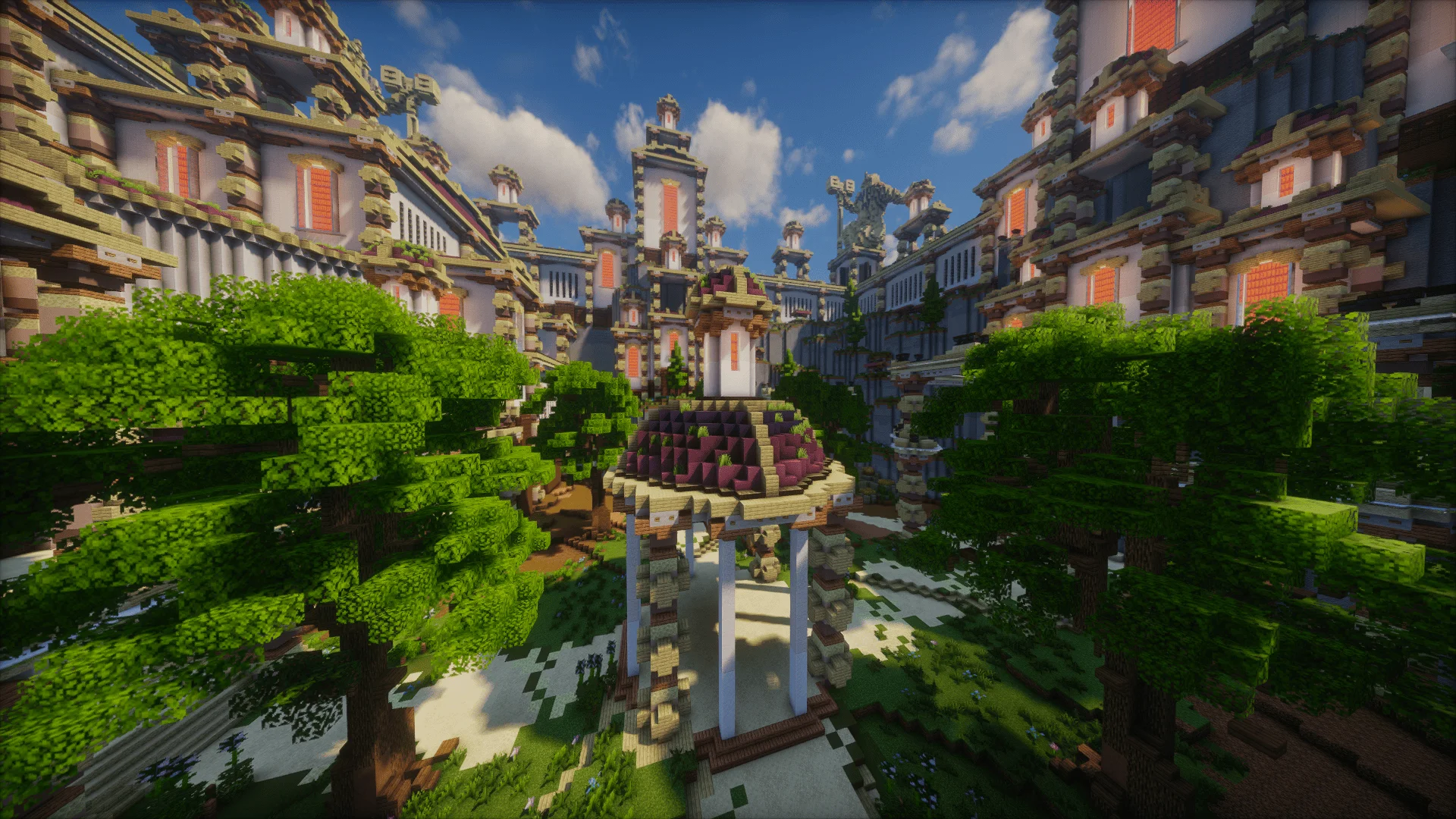 Fantasy Lobby | 200x200 Builds mcworld screenshot 6