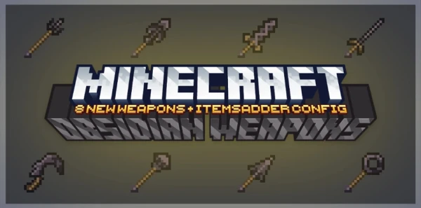 8 Obsidian Weapon's | Config & Recipes