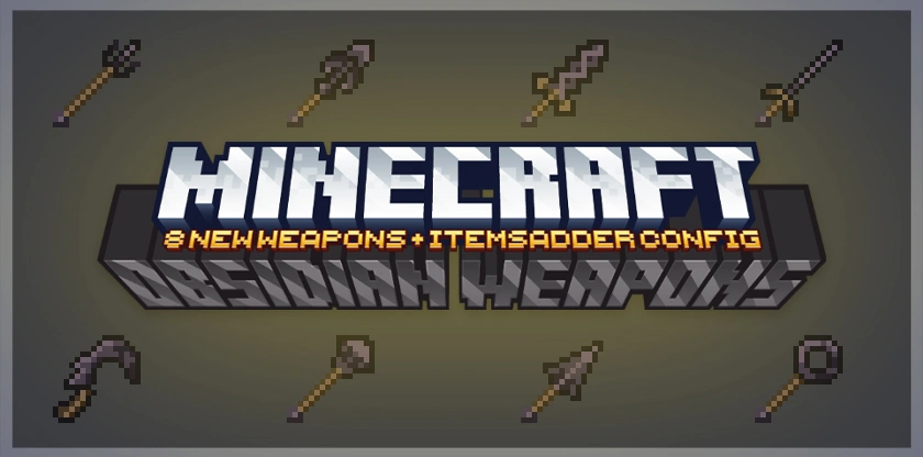 8 Obsidian Weapon's | Config & Recipes