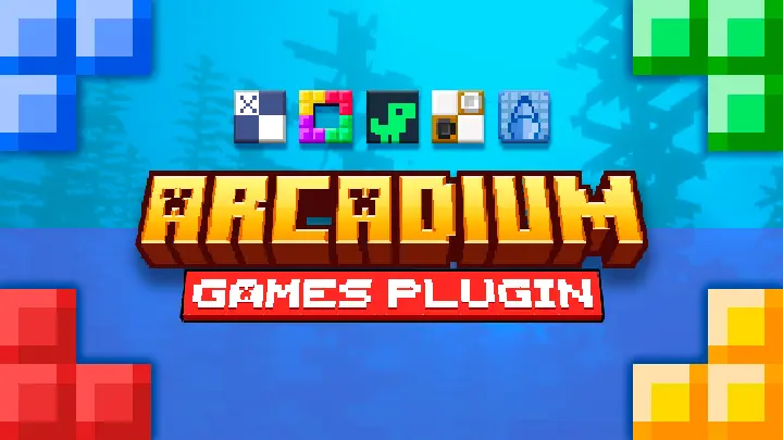 ARCADIUM ⭐ GAMES PLUGIN ►  [1.16 - 26.2]