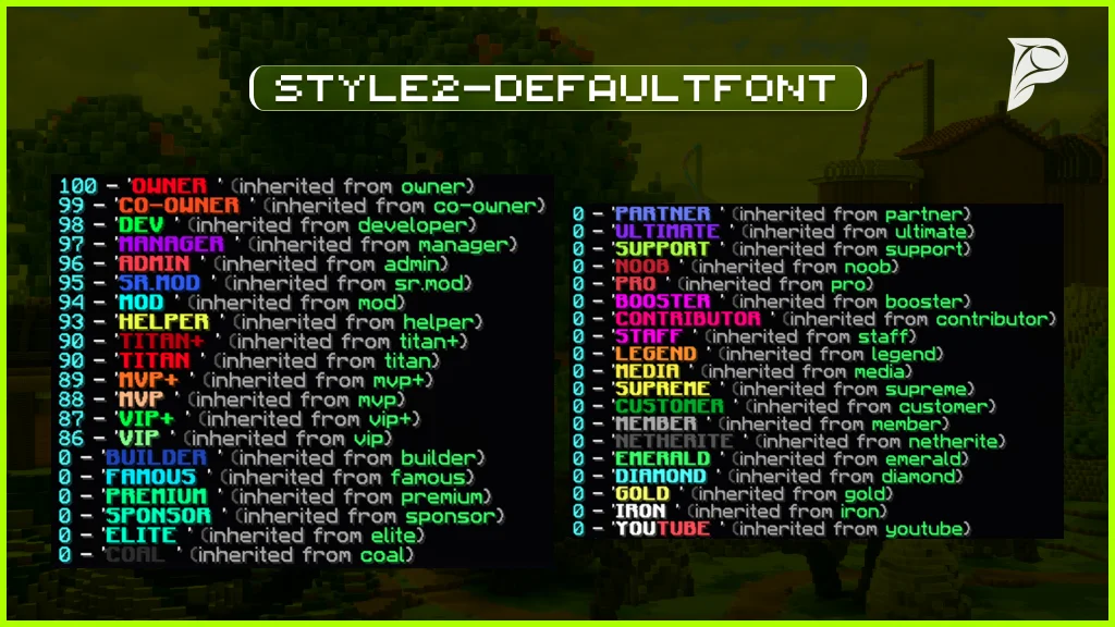 LuckPerms Configuration | 40 Ranks Configs Monetization screenshot 2