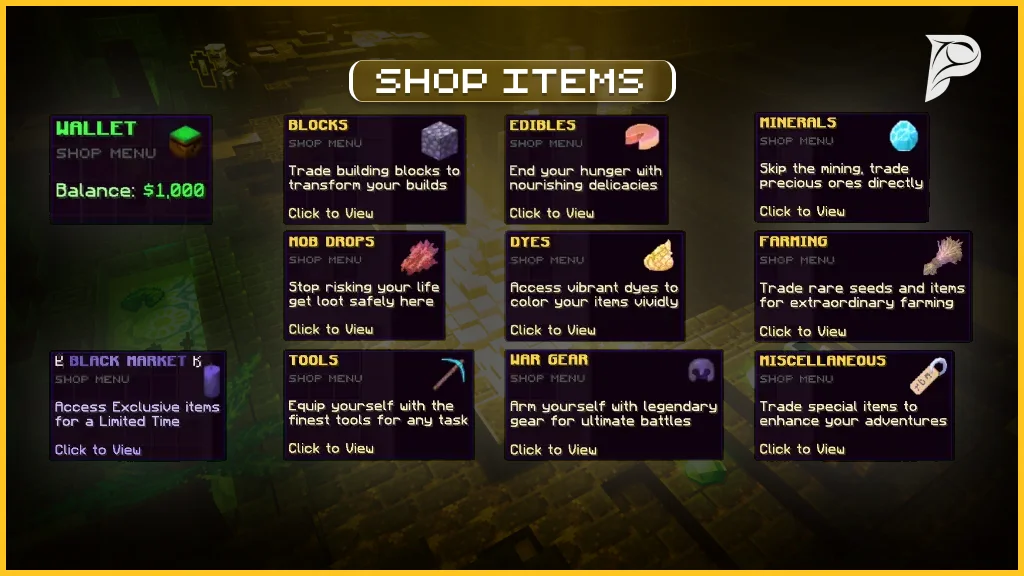 Premium Shop GUI Plus Configuration Configs Economy screenshot 2