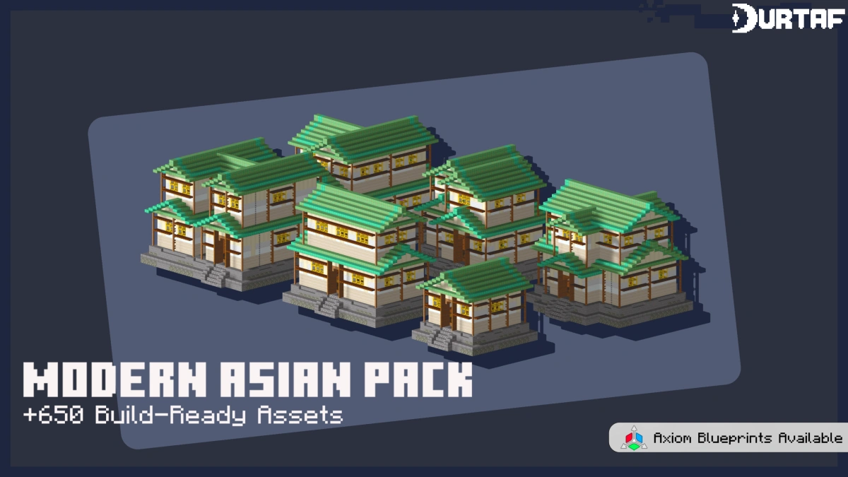 Modern Asian House Pack +650 Assets