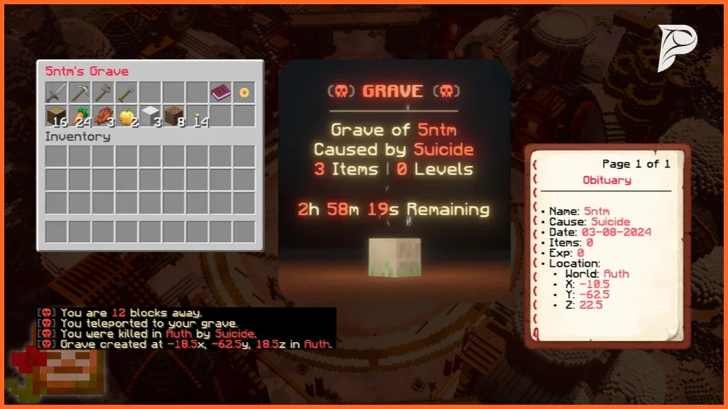 Premium Graves Configuration Configs GUI screenshot 1