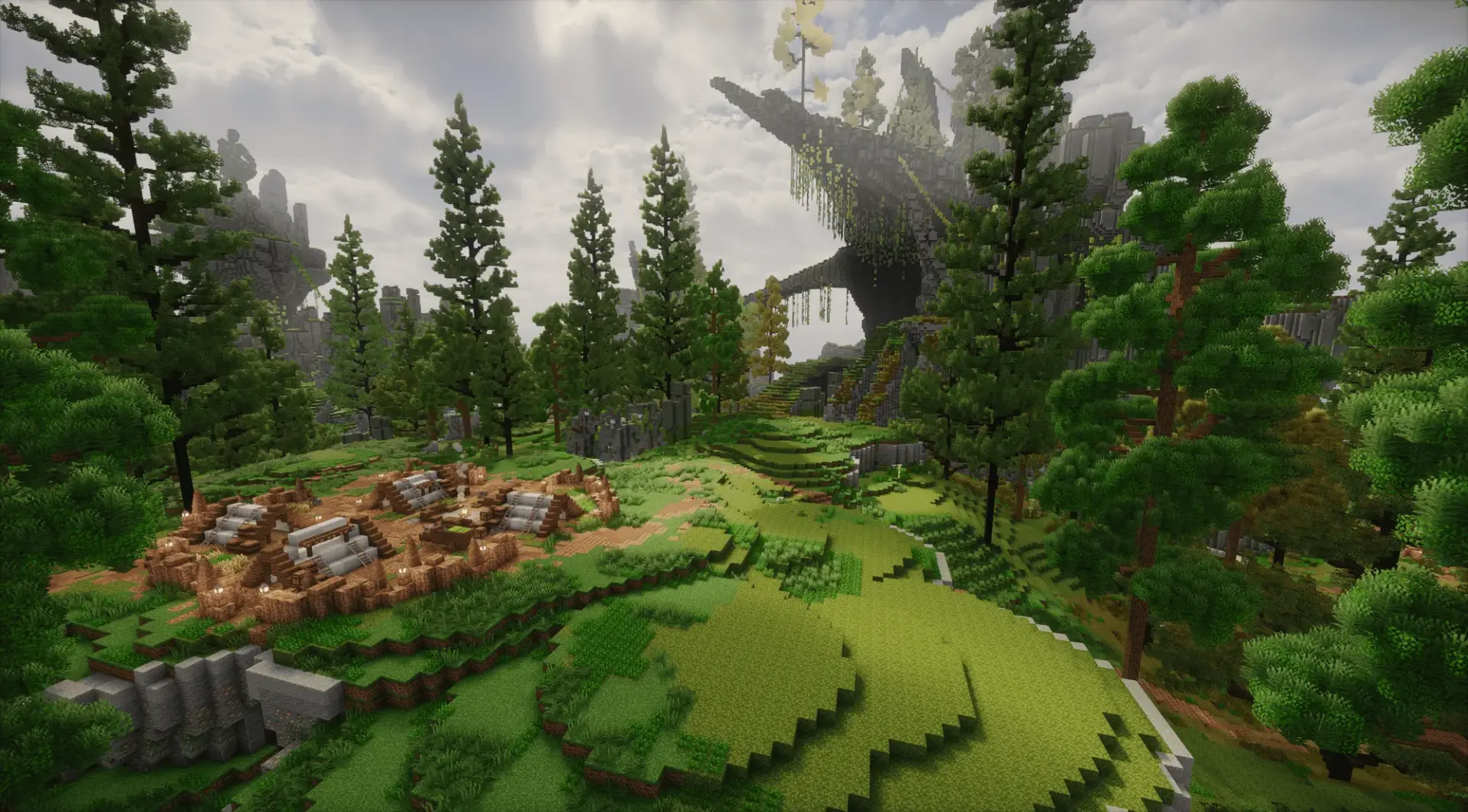 RootHaven Island | 800x800 Builds mcworld screenshot 1